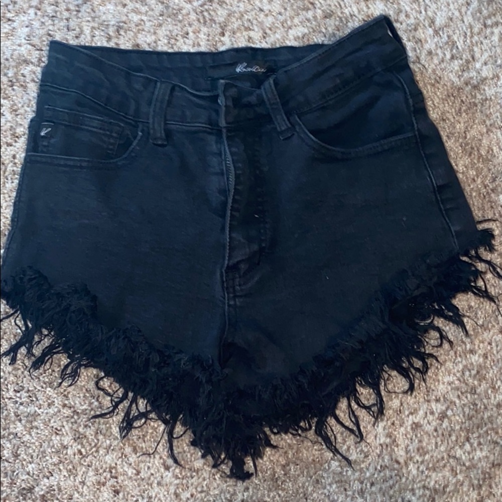 KanCan black shorts